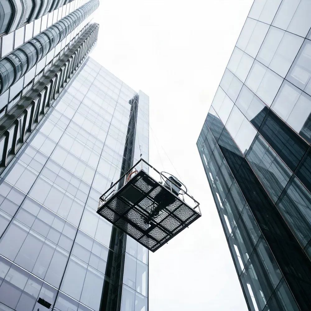 Permanent building maintenance units provide superior structural reliability and safer, rapid-access capabilities compared to the logistical complexities of temporary scaffolding.