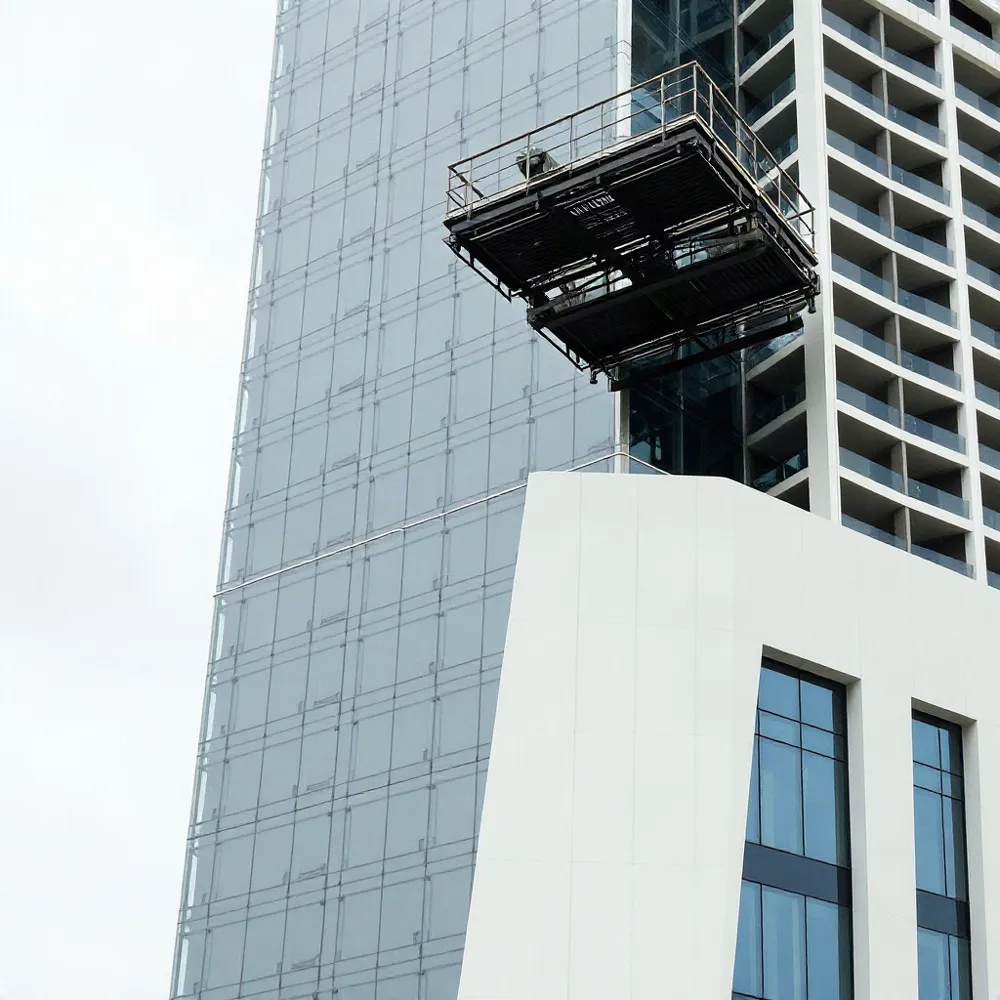Assess panel dimensions, weight, façade geometry and removal routes before selecting access and lifting equipment.