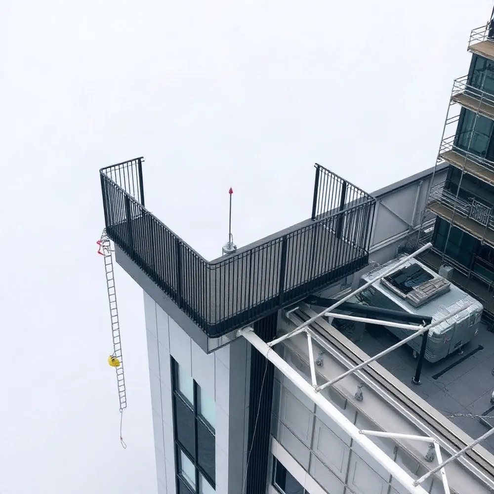 Comparing the long-term financial and operational trade-offs between a permanent BMU and recurring scaffolding for high-rise facade access.