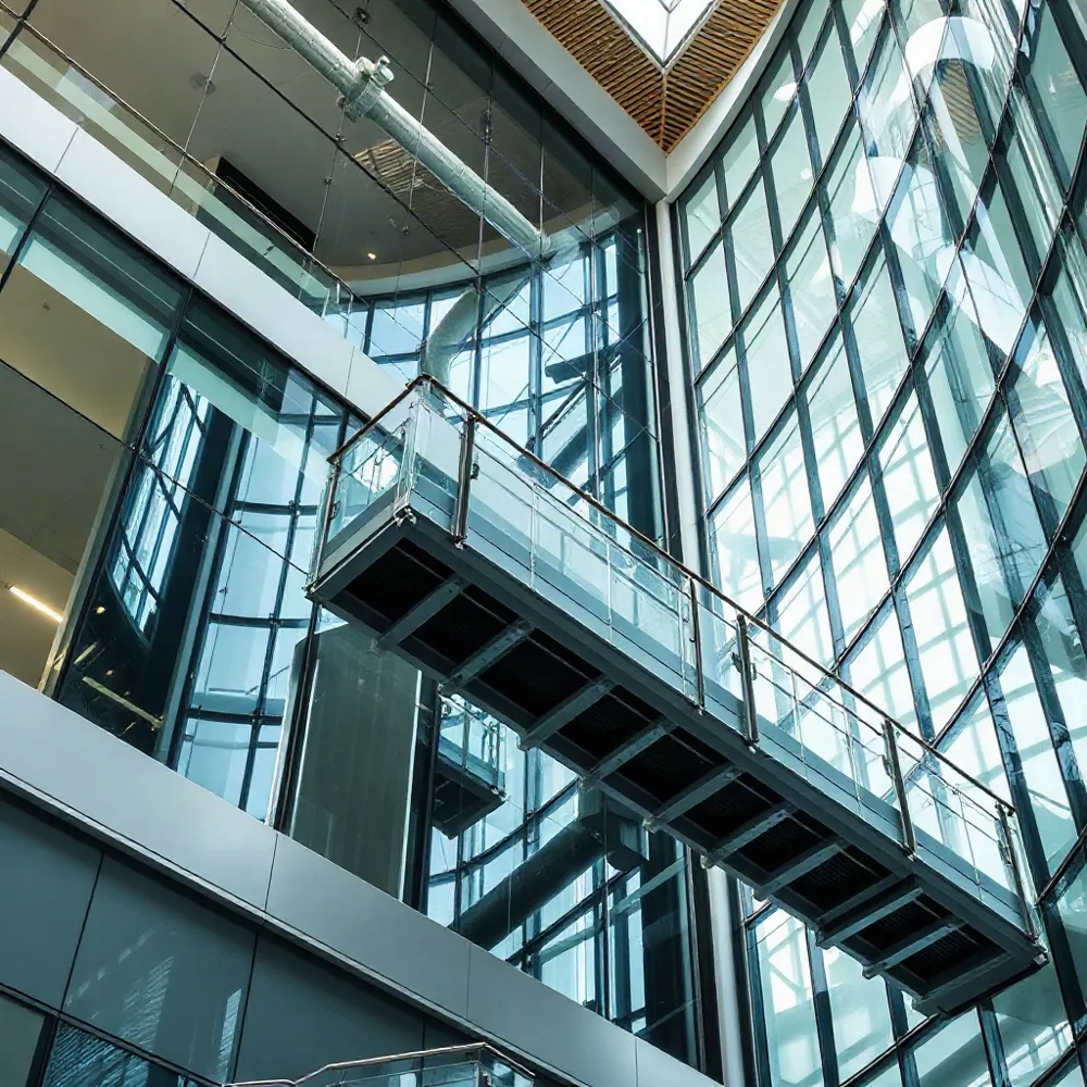 Facility managers must enforce strict adherence to EN 1808 standards and local municipality guidelines to maintain mechanical integrity for high-rise access systems.