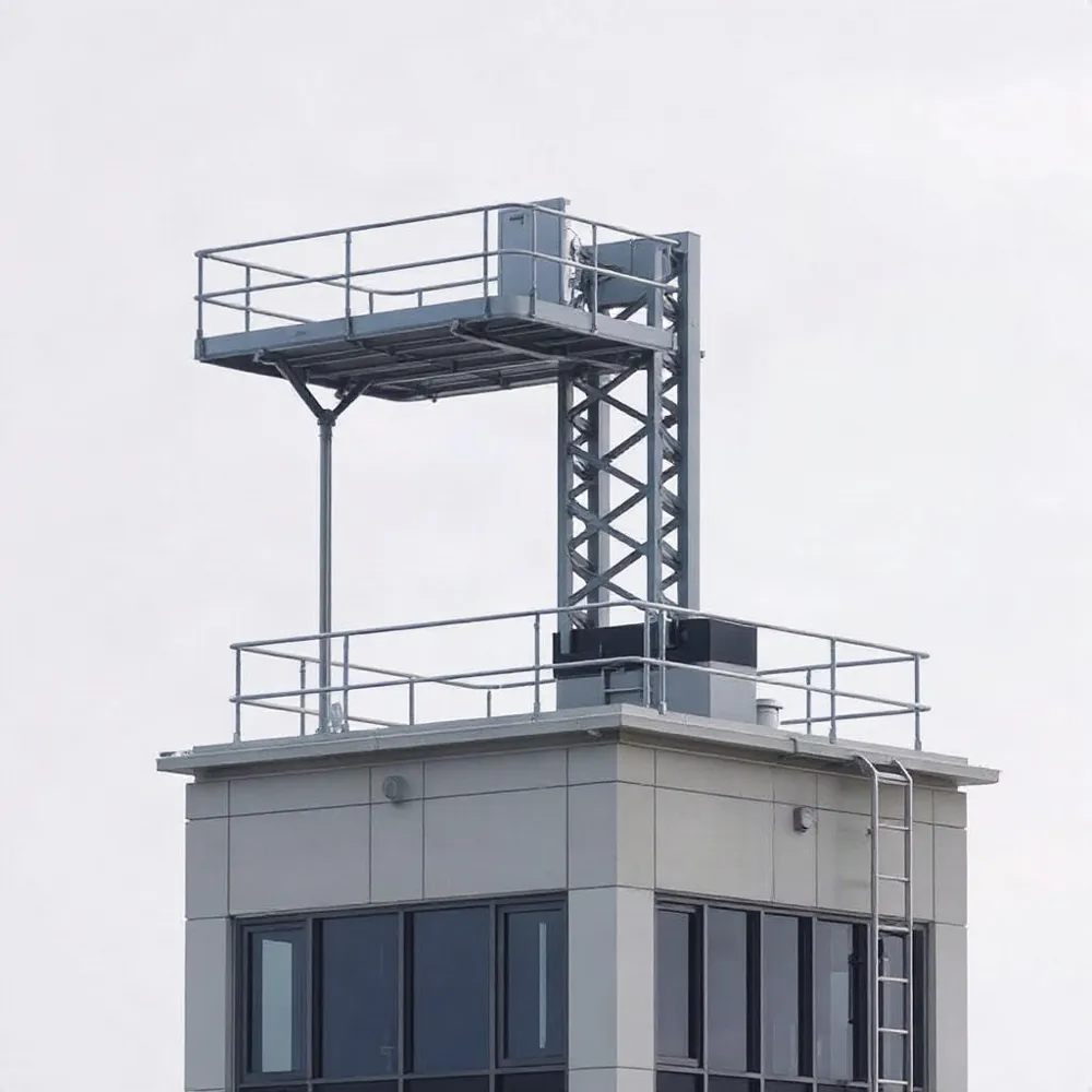 Platform capacity, fall protection, operating procedures and scheduled inspections must match the building and planned work.