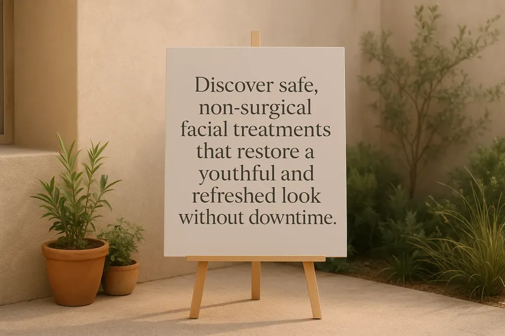 Discover safe, non-surgical facial treatments that restore a youthful and refreshed look without downtime.