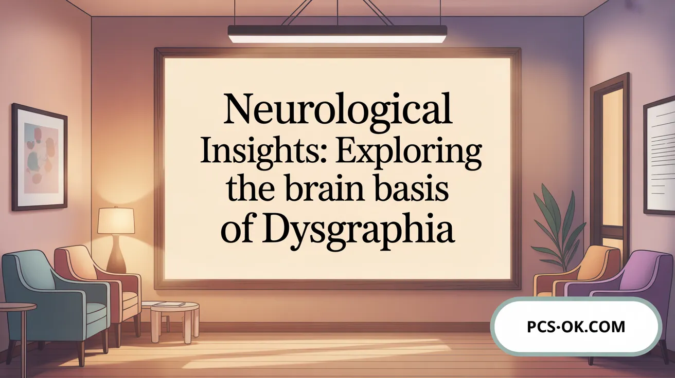 Neurological Roots: The Brain Basis of Dysgraphia
