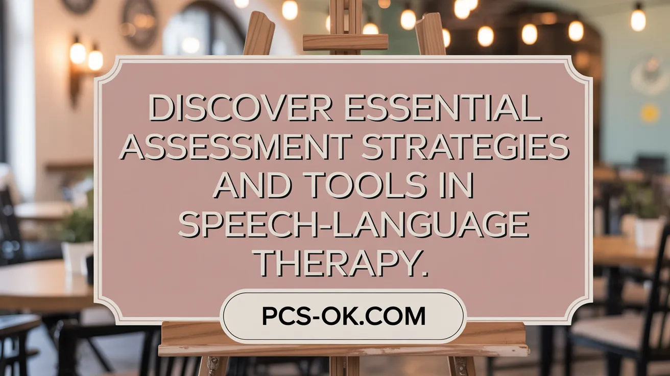 Discover Essential Assessment Strategies and Tools in Speech-Language Therapy