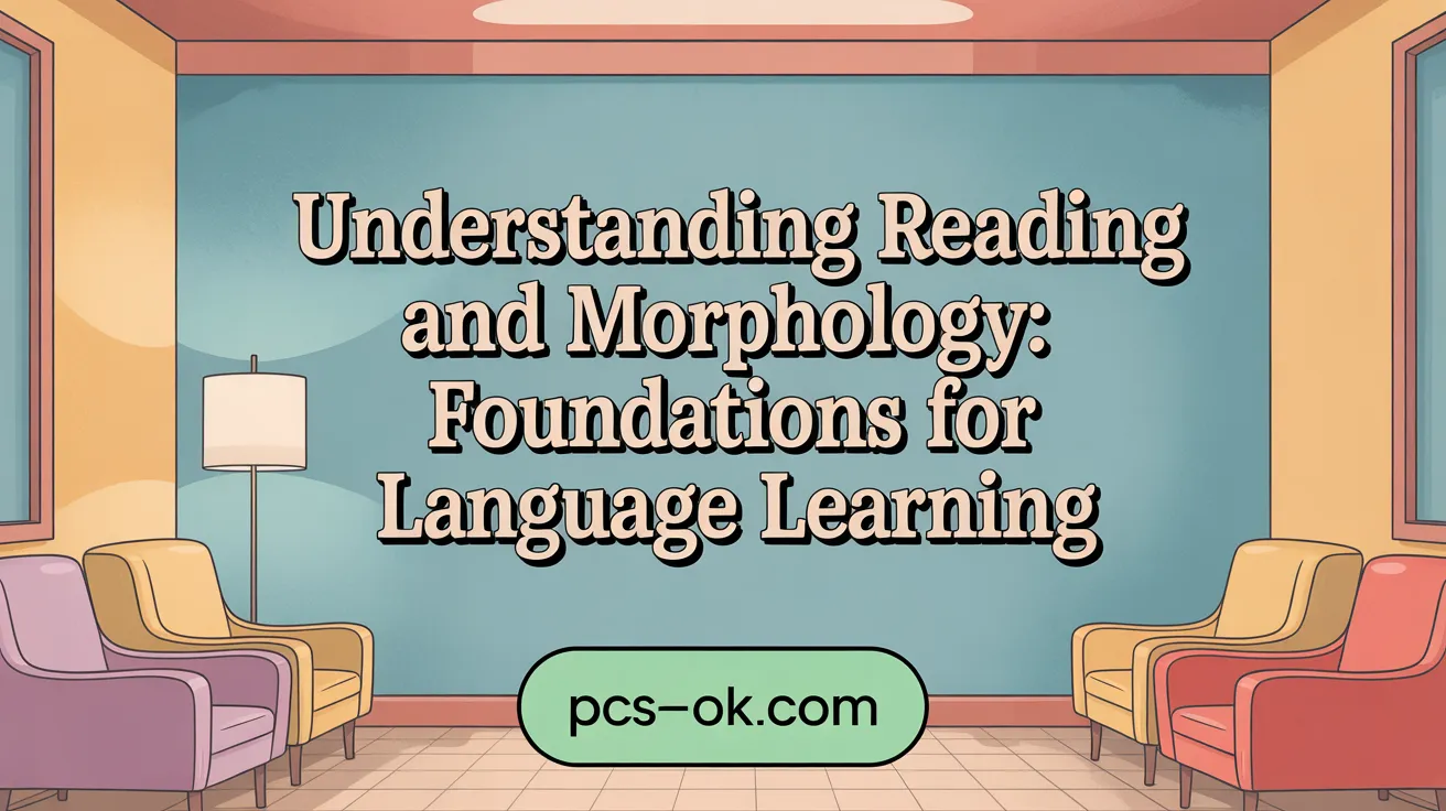 Understanding Reading and Morphology: Keys to Improving Comprehension