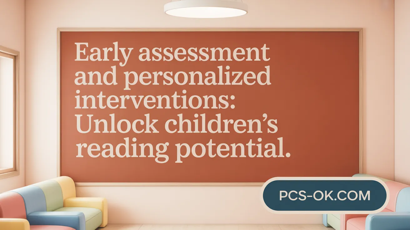 Early assessment and personalized interventions: Unlock children’s reading potential.