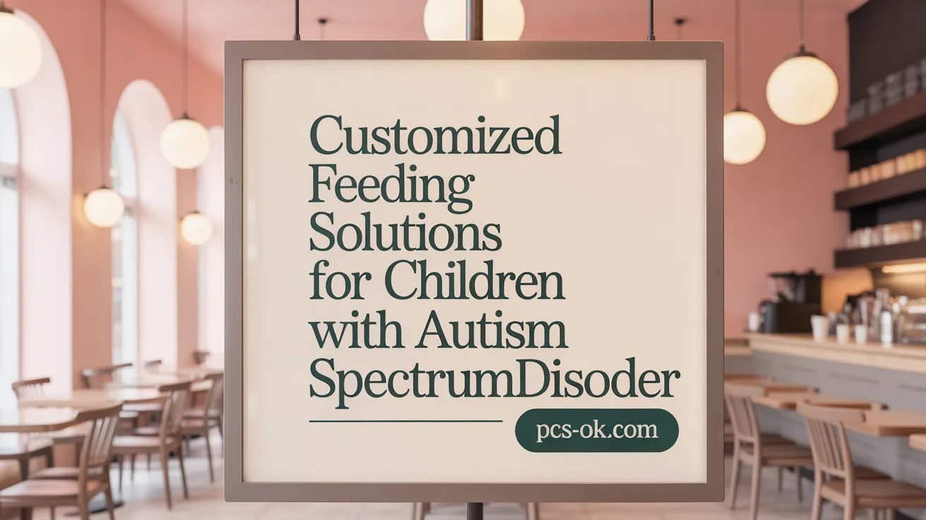 Customized Feeding Solutions for Children with Autism Spectrum Disorder