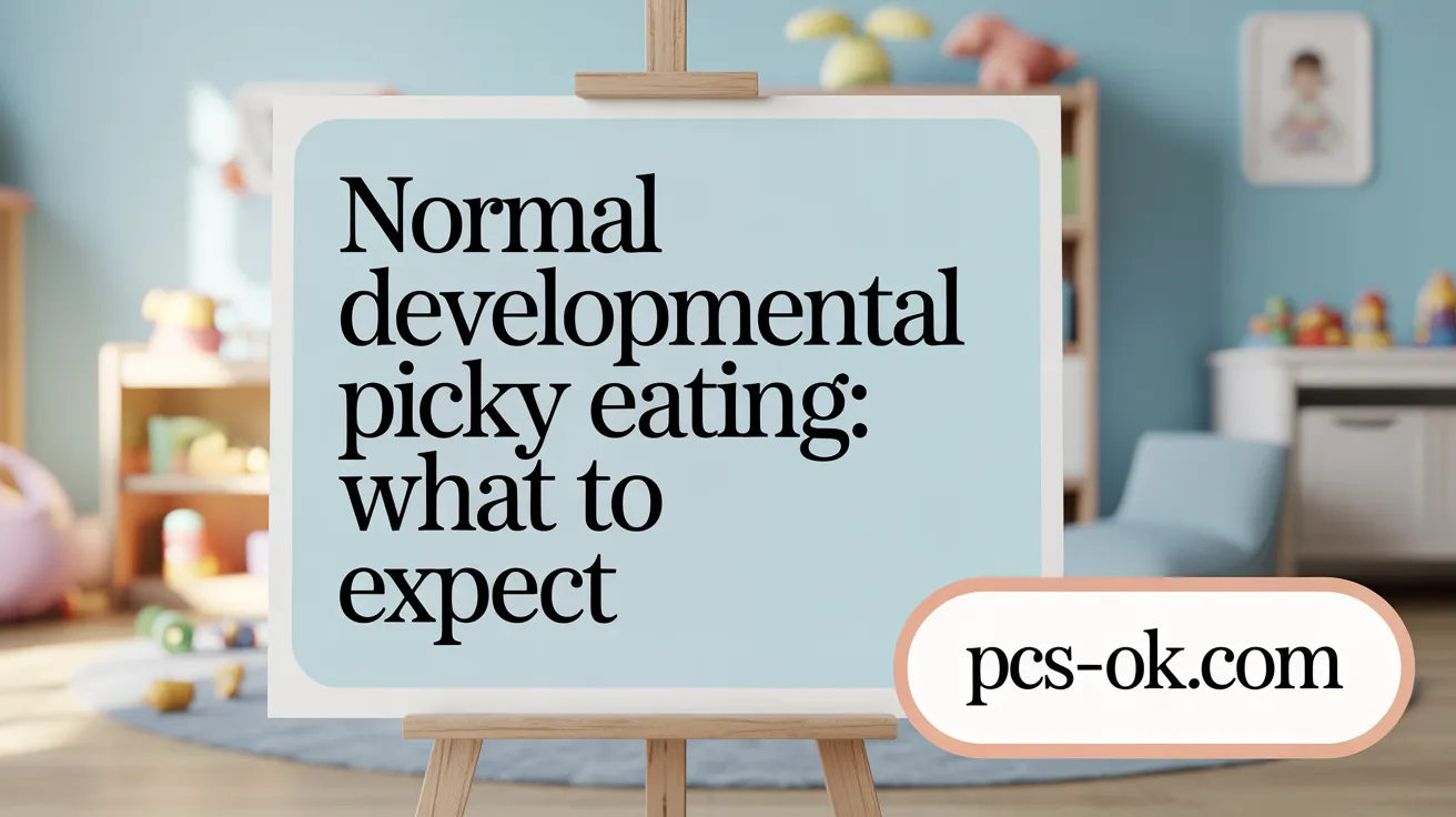Normal Developmental Picky Eating: What to Expect