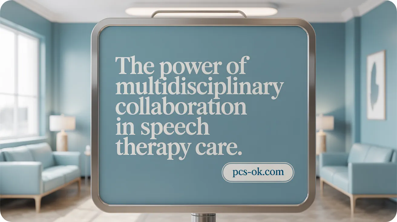 The Power of Multidisciplinary Collaboration in Speech Therapy Care