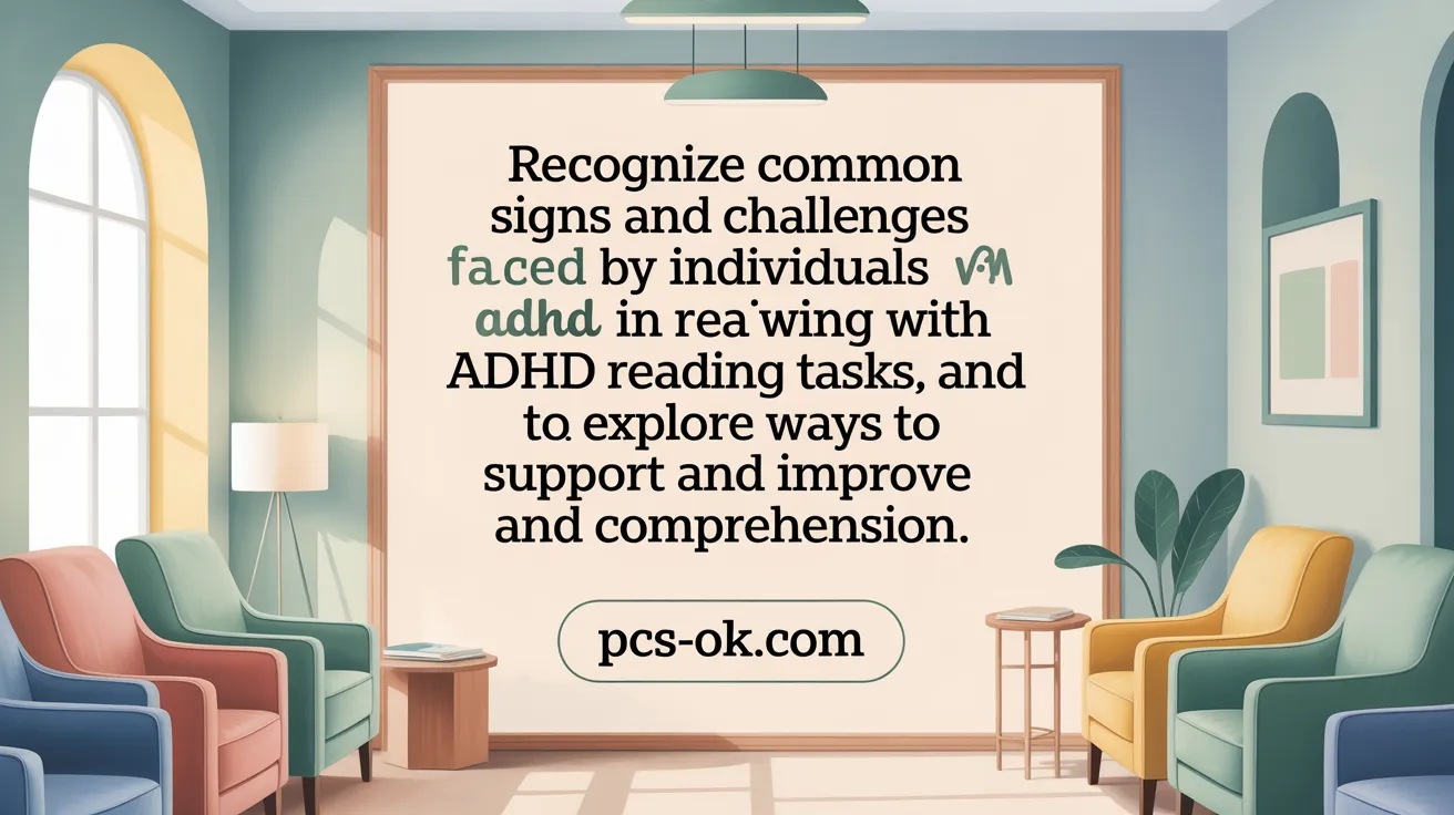 Recognize common signs and challenges faced by individuals with ADHD in reading tasks.