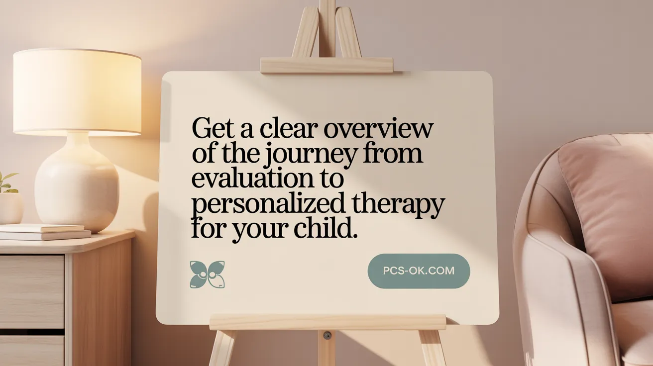 Get a clear overview of the journey from evaluation to personalized therapy for your child.