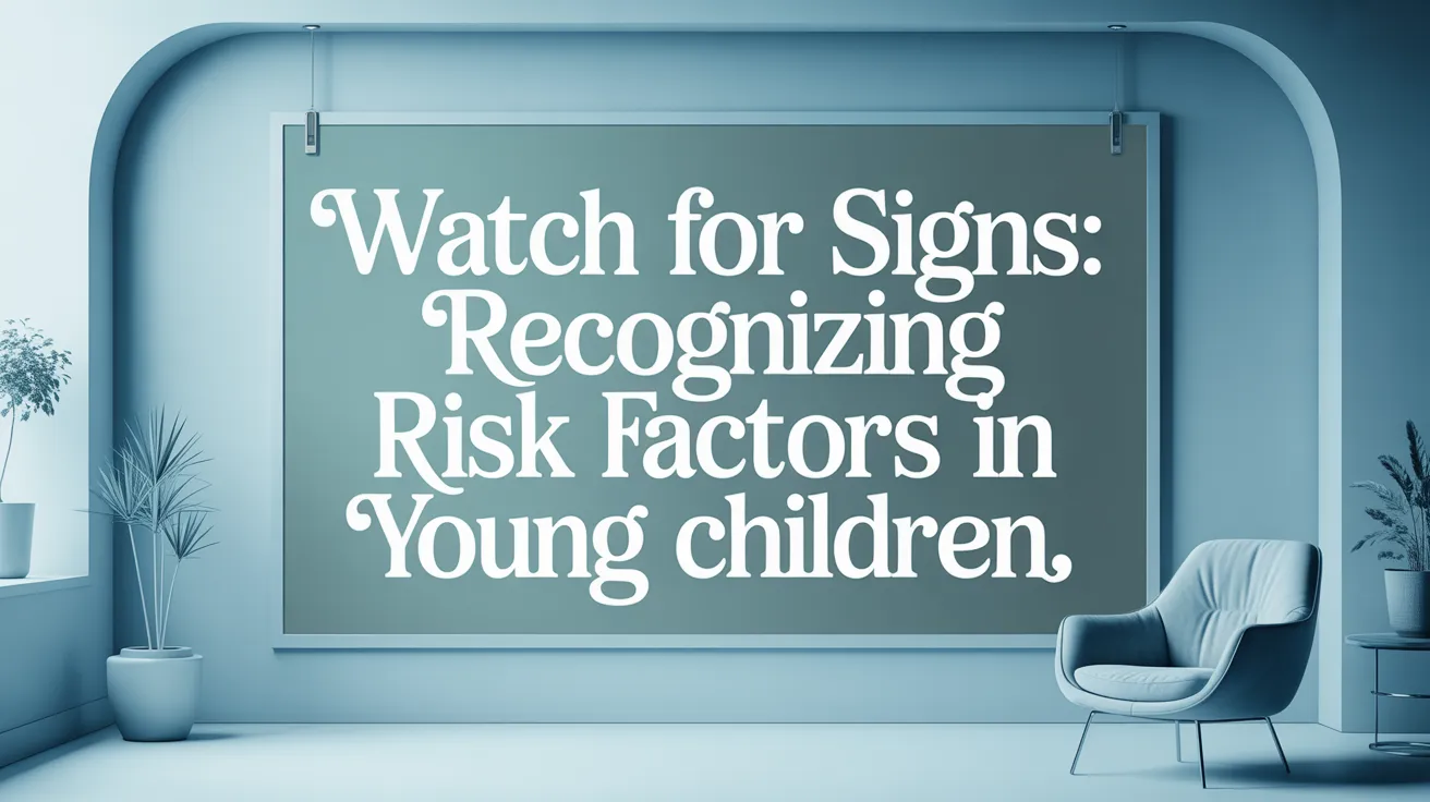 Watch for Signs: Recognizing Risk Factors in Young Children