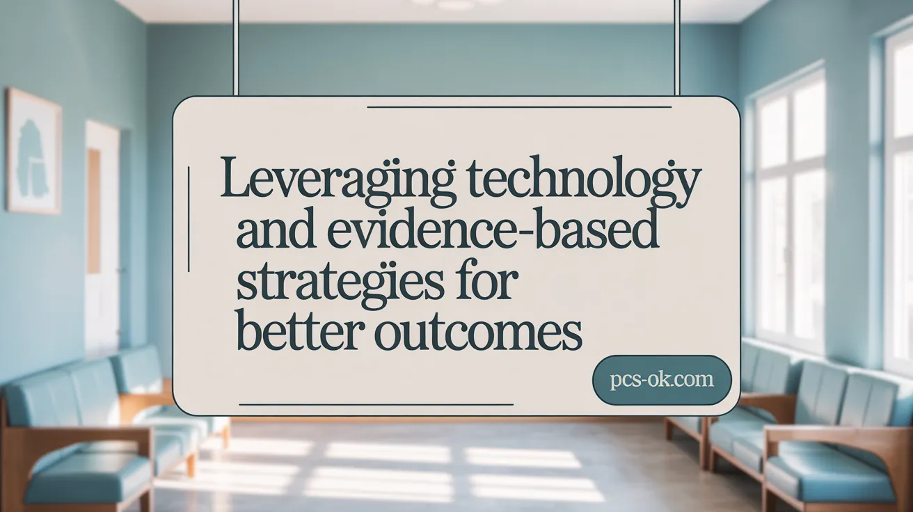 Leveraging Technology and Evidence-Based Strategies for Better Outcomes