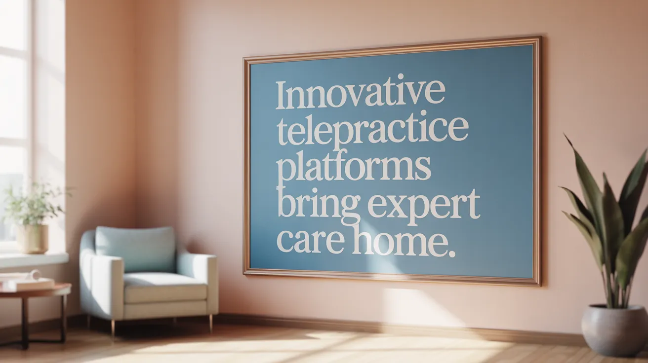 Innovative Telepractice Platforms Bring Expert Care Home