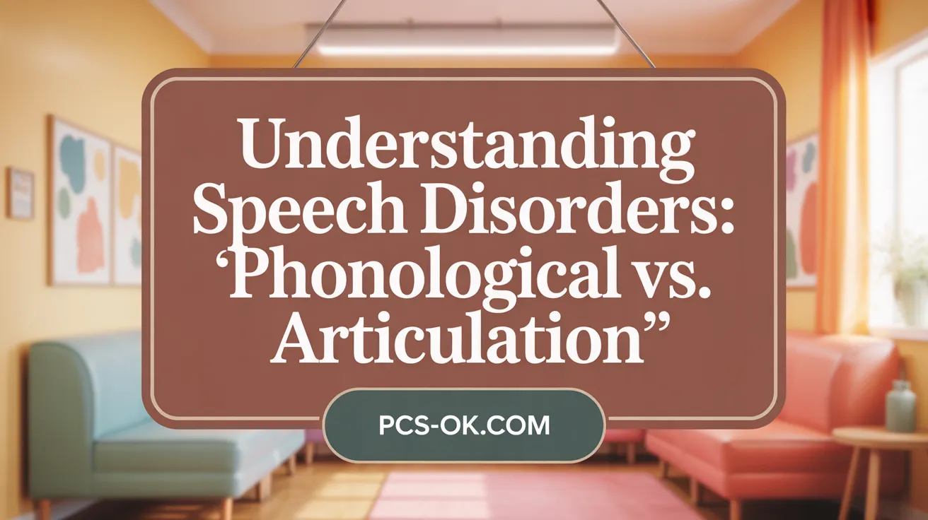 Understanding Speech Disorders: Phonological vs. Articulation