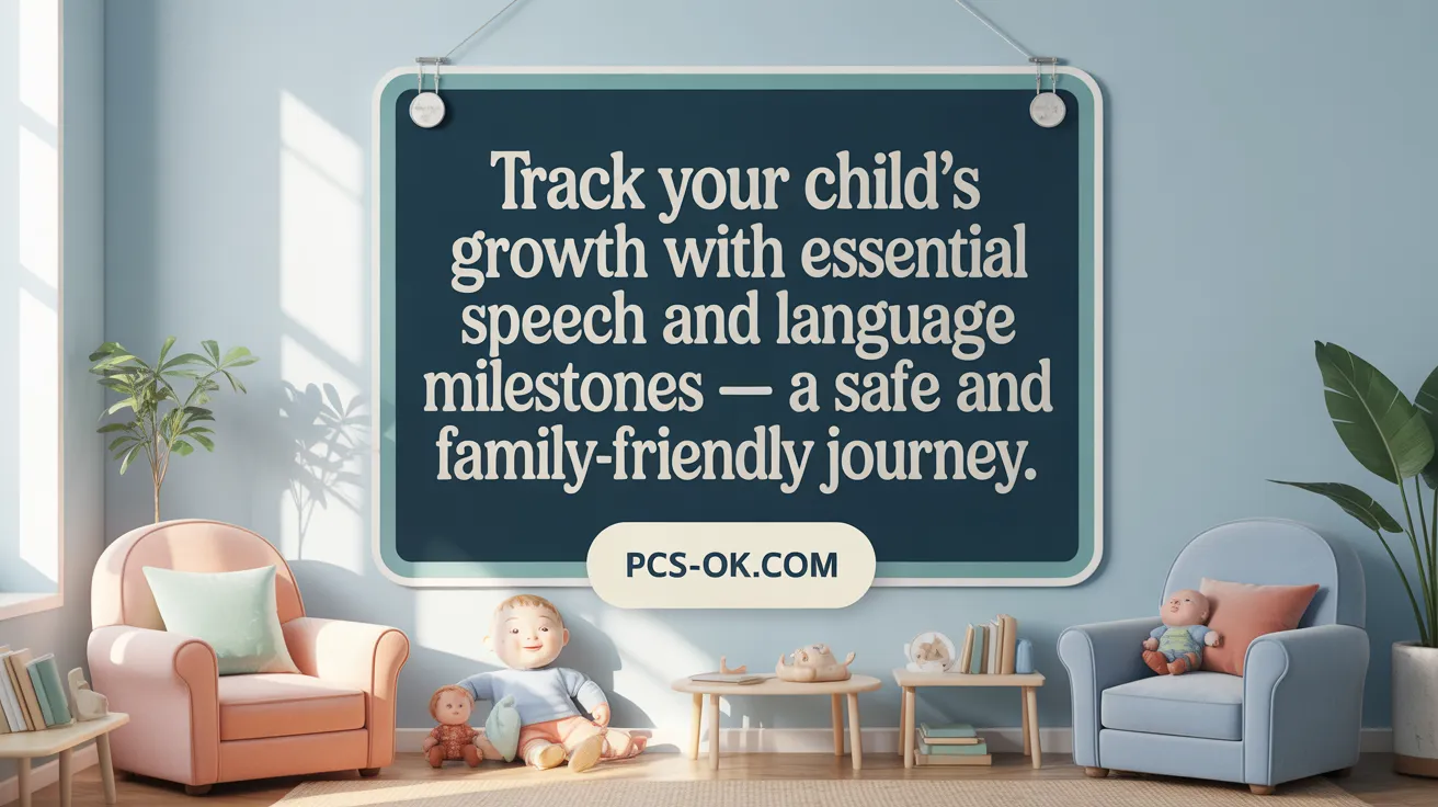 Track your child's growth with essential speech and language milestones