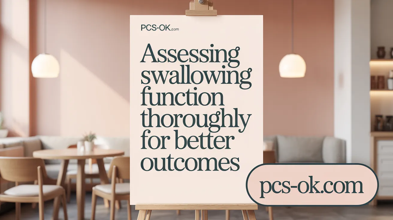 Assessing Swallowing Function Thoroughly for Better Outcomes