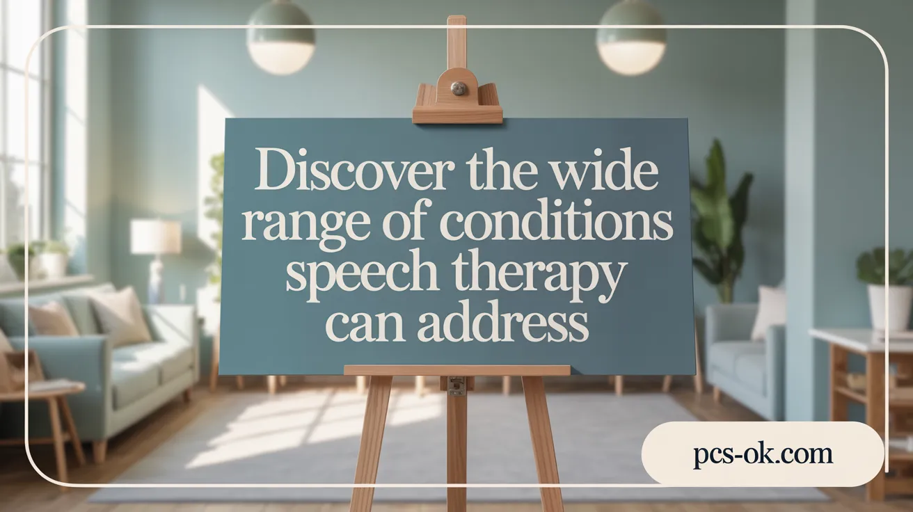 Discover the Wide Range of Conditions Speech Therapy Can Address