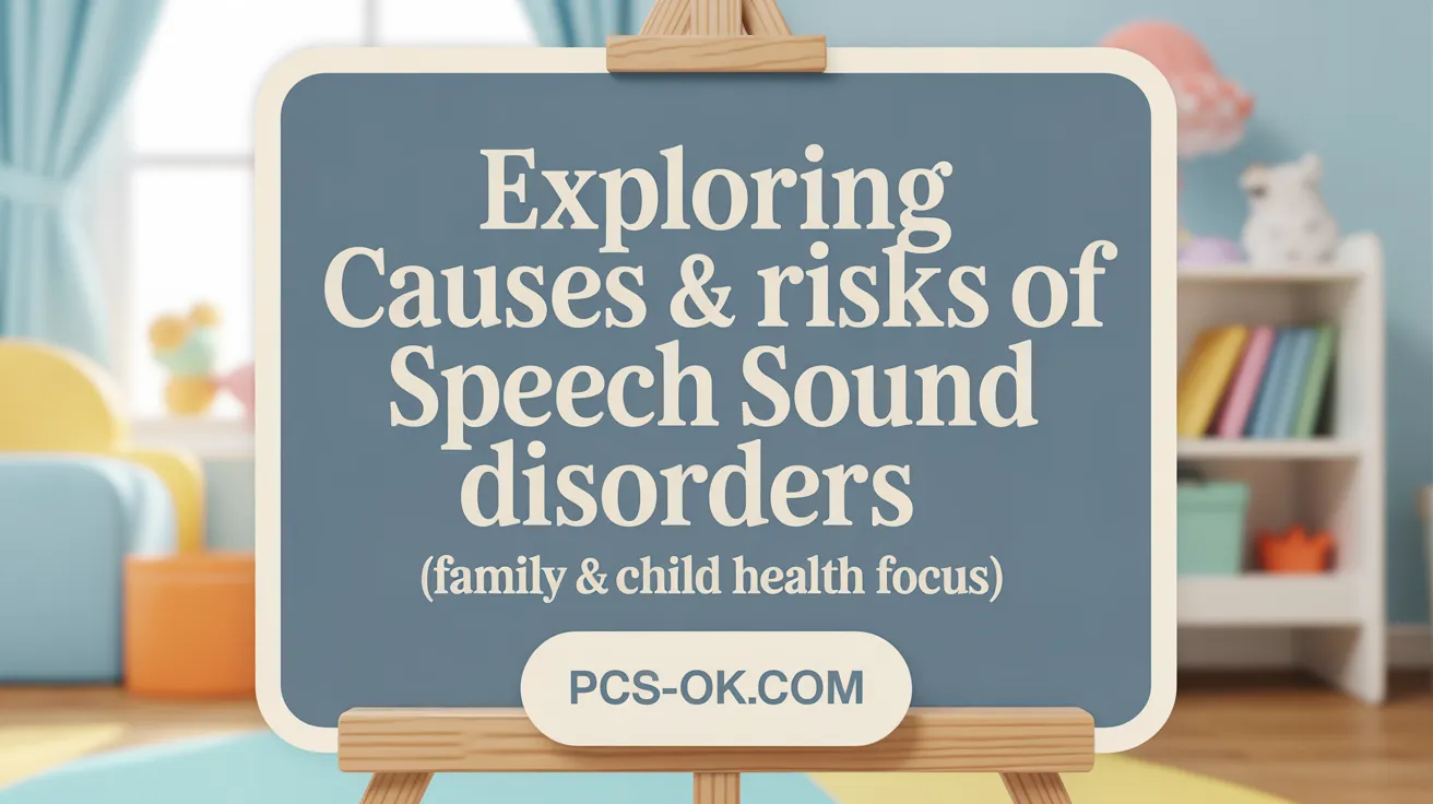 Exploring Causes & Risks of Speech Sound Disorders