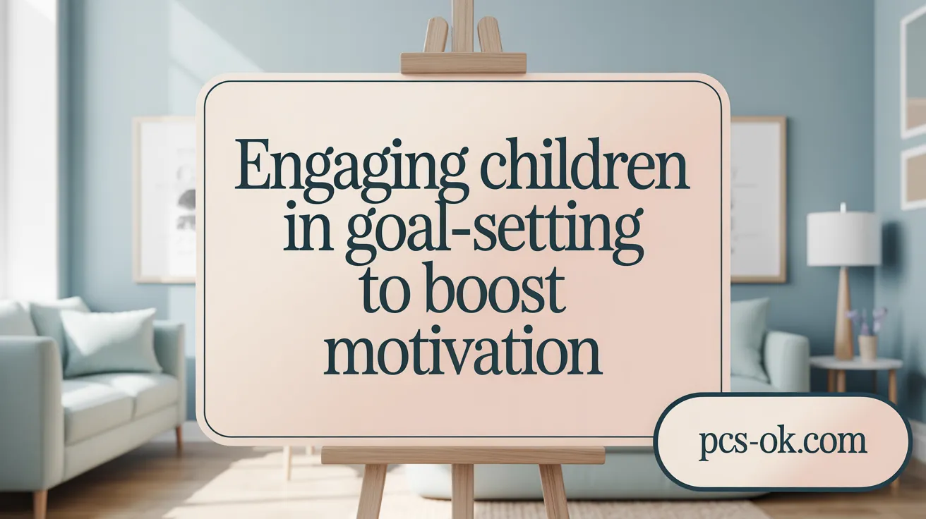 Engaging Children in Goal-Setting to Boost Motivation
