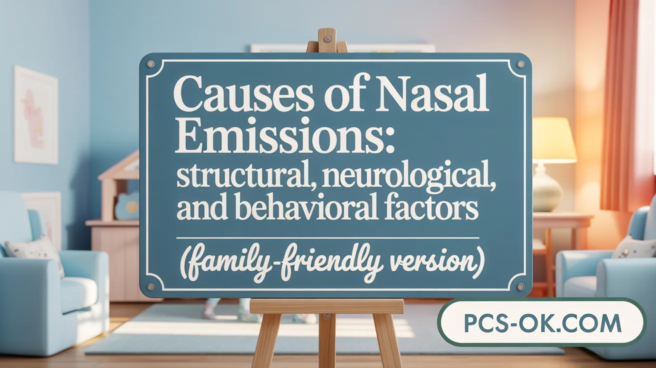 Causes of Nasal Emissions: Structural, Neurological, and Behavioral Factors