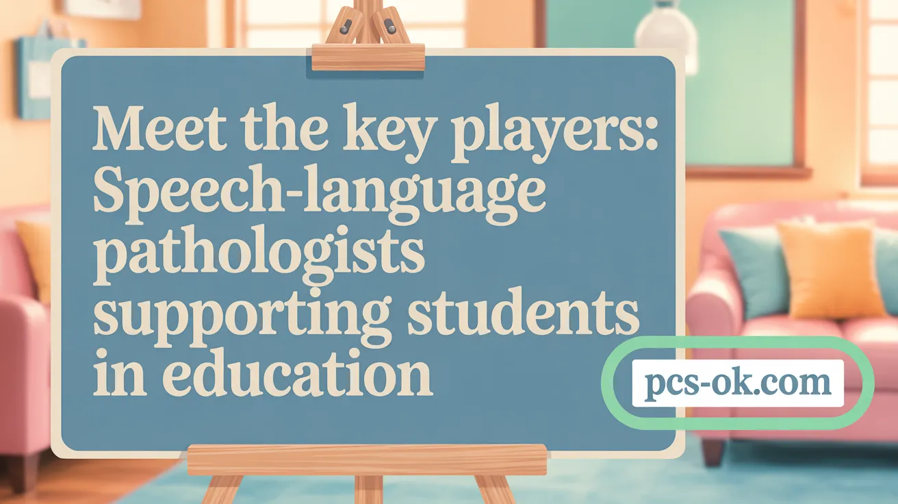 Meet the Key Players: Speech-Language Pathologists in Education