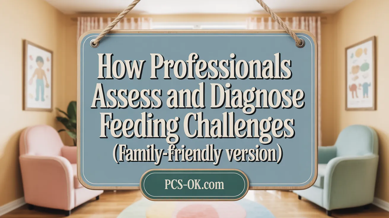 How Professionals Assess and Diagnose Feeding Challenges