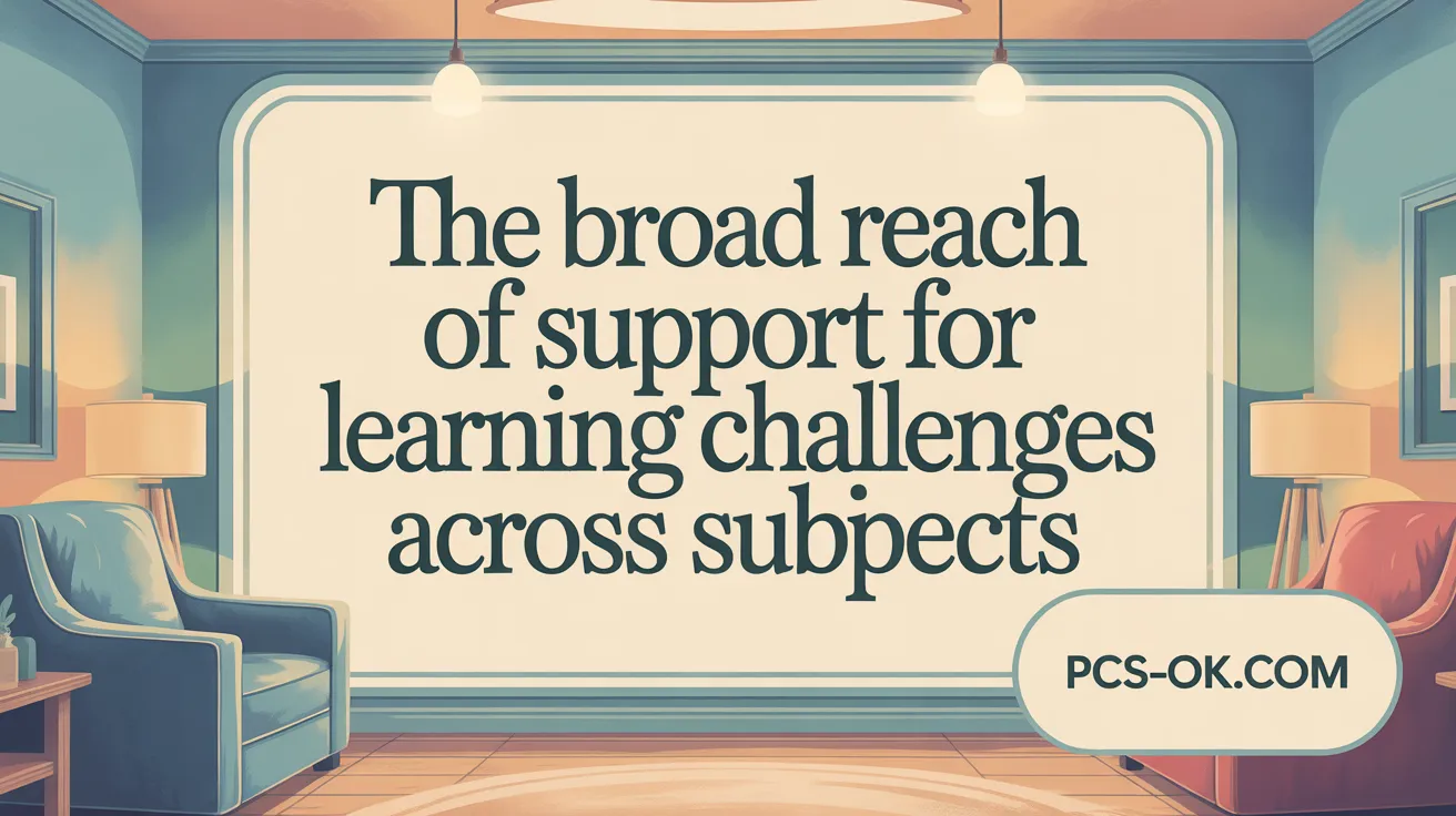 The Broad Reach of Learning Disabilities Across Subjects