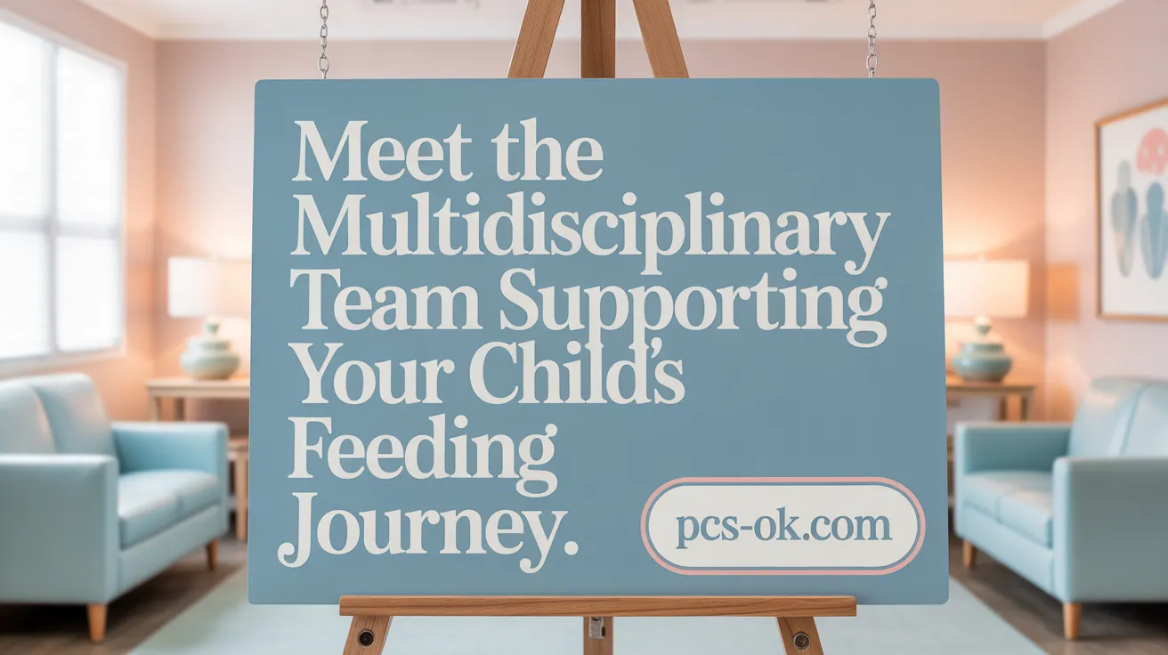 Meet the Multidisciplinary Team Supporting Your Child's Feeding Journey