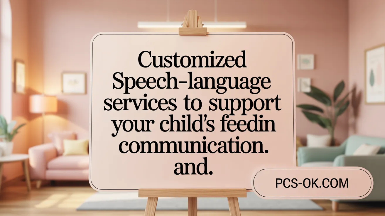 Customized Speech-Language Services to Support Your Child’s Feeding and Communication
