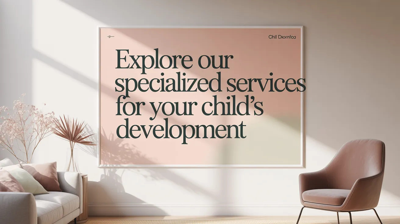 Explore Our Specialized Services for Your Child's Development
