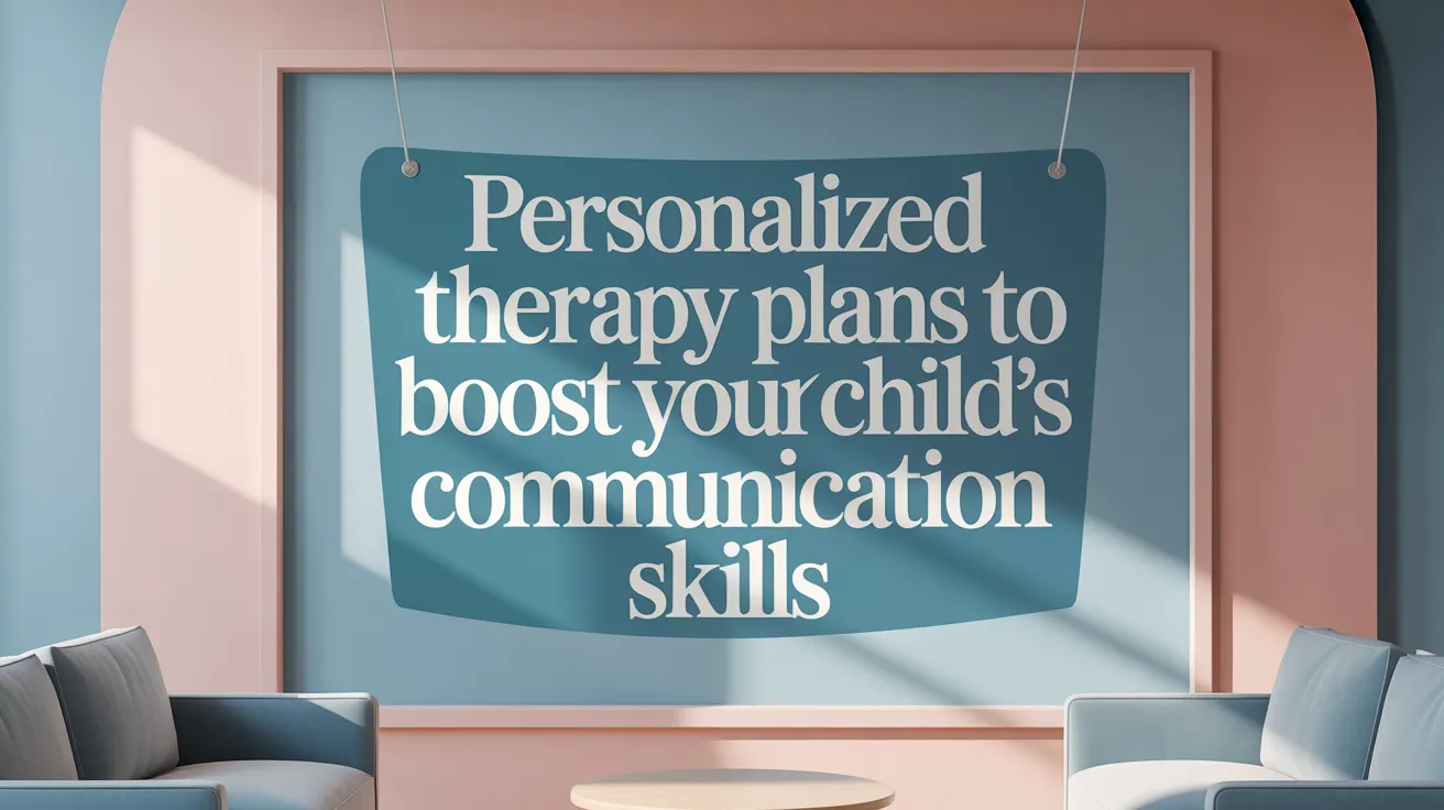 Personalized Therapy Plans to Boost Your Child’s Communication Skills