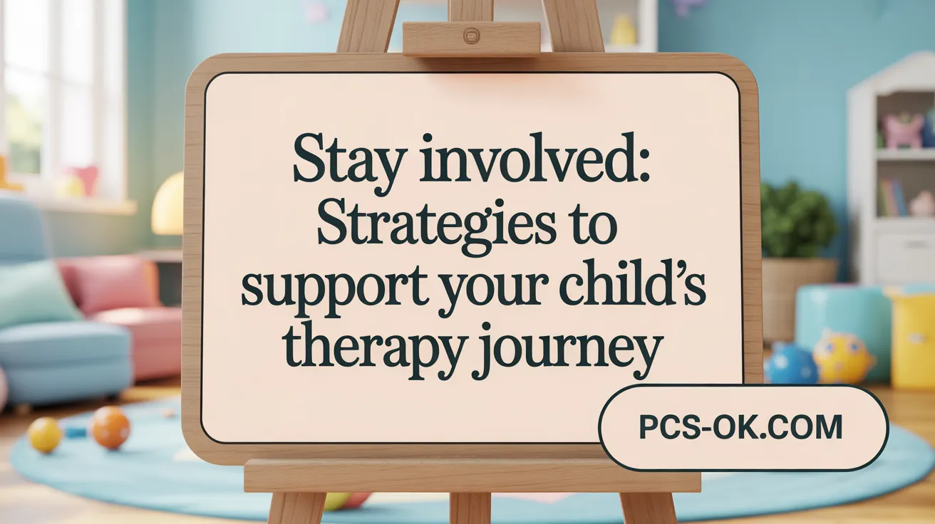 Stay Involved: Strategies to Support Your Child’s Therapy Journey