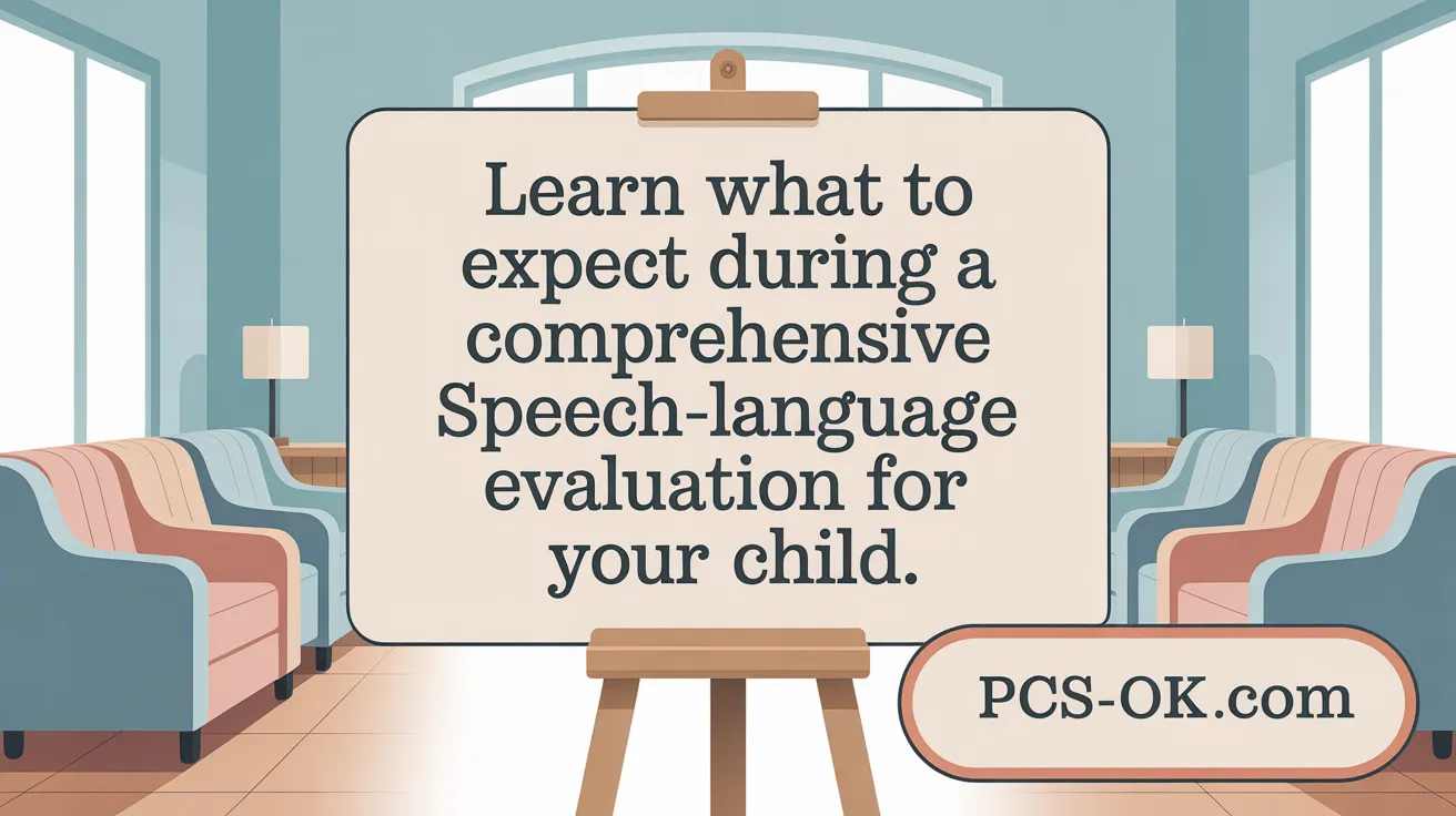Learn what to expect during a comprehensive speech-language evaluation for your child.