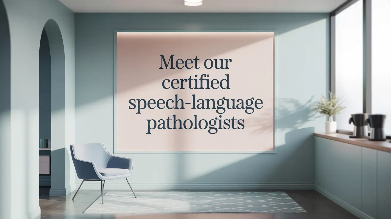Meet Our Certified Speech-Language Pathologists