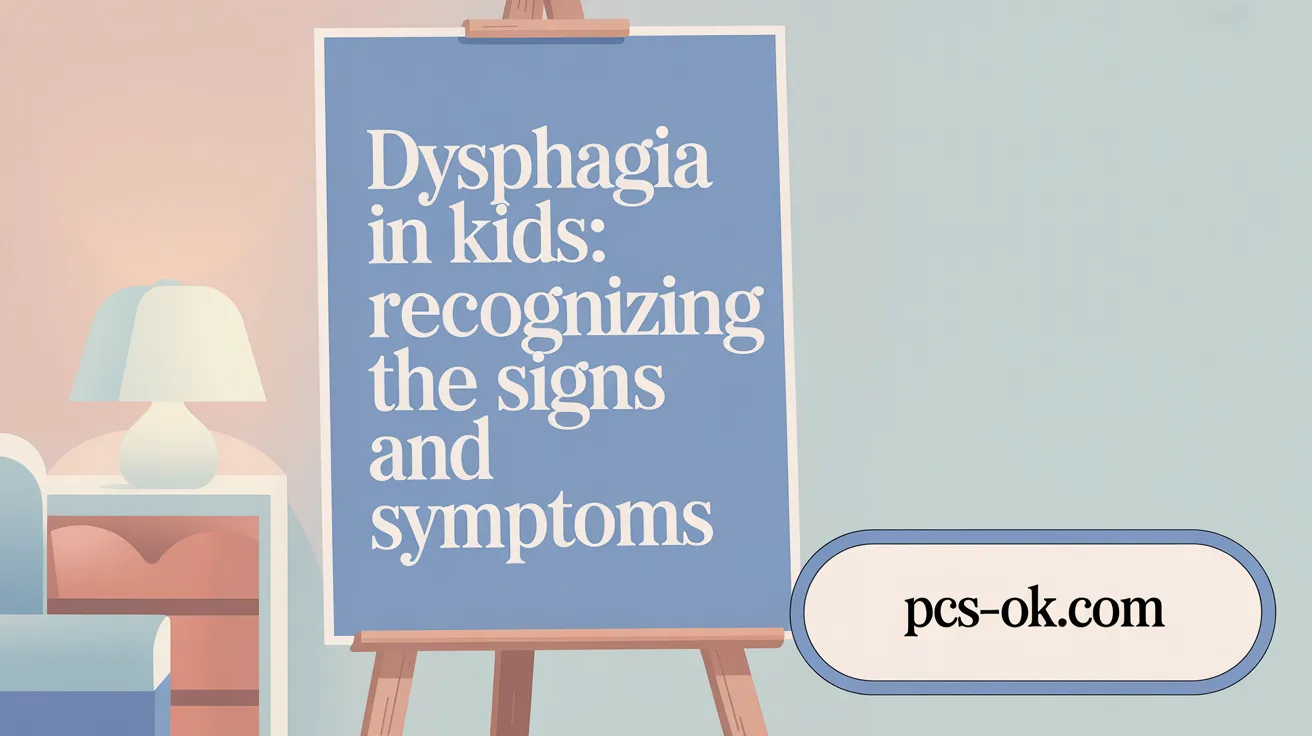 Dysphagia in Kids: Recognizing the Signs and Symptoms