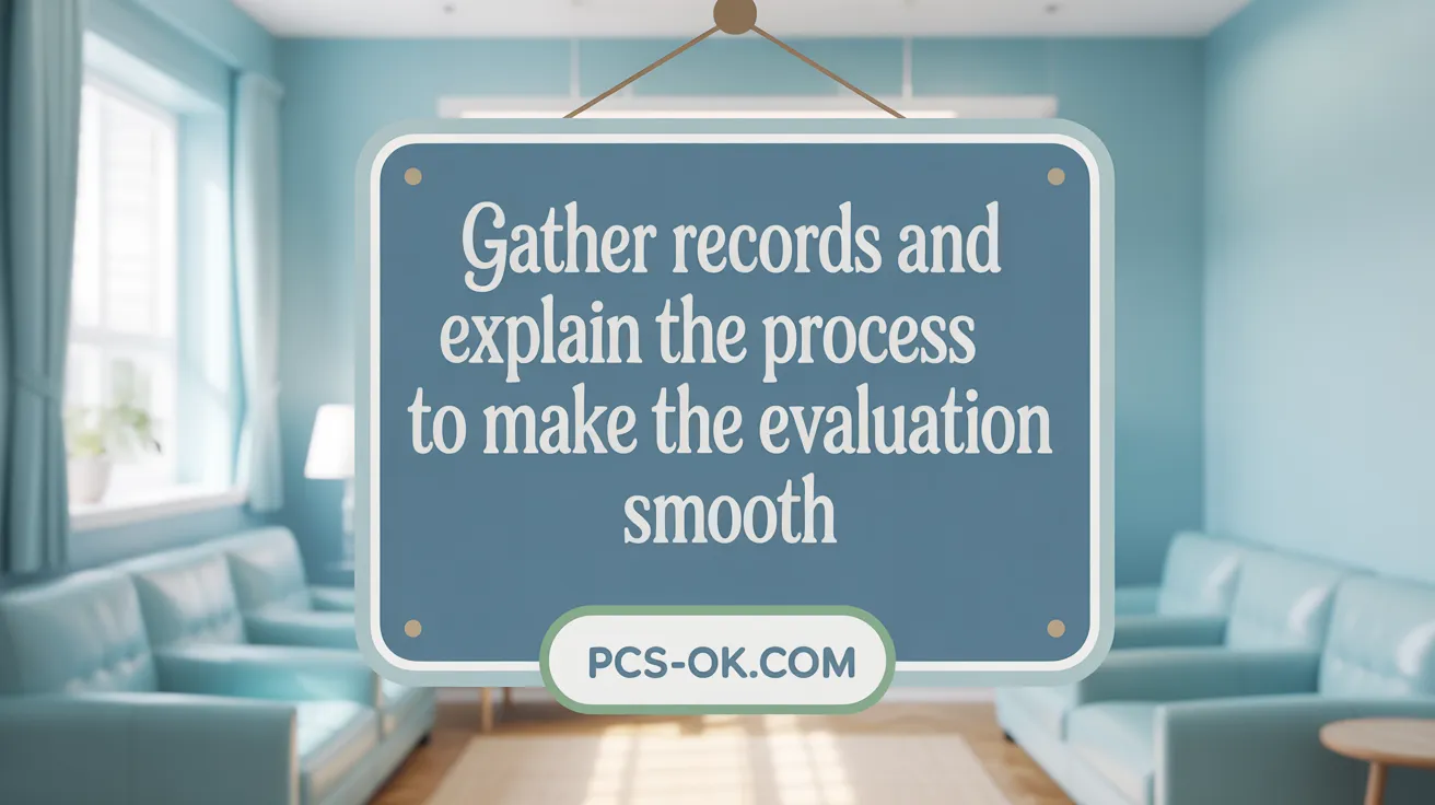 Gather Records and Explain the Process to Make the Evaluation Seamless