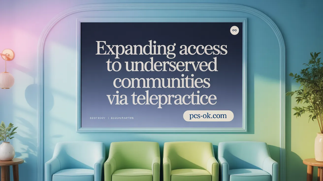 Expanding Access to Underserved Communities via Telepractice