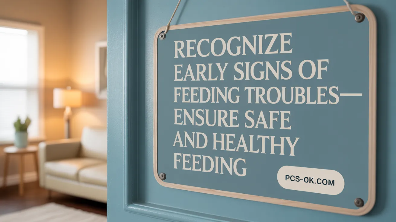 Recognize Early Signs of Feeding Troubles—Ensure Safer Feeding
