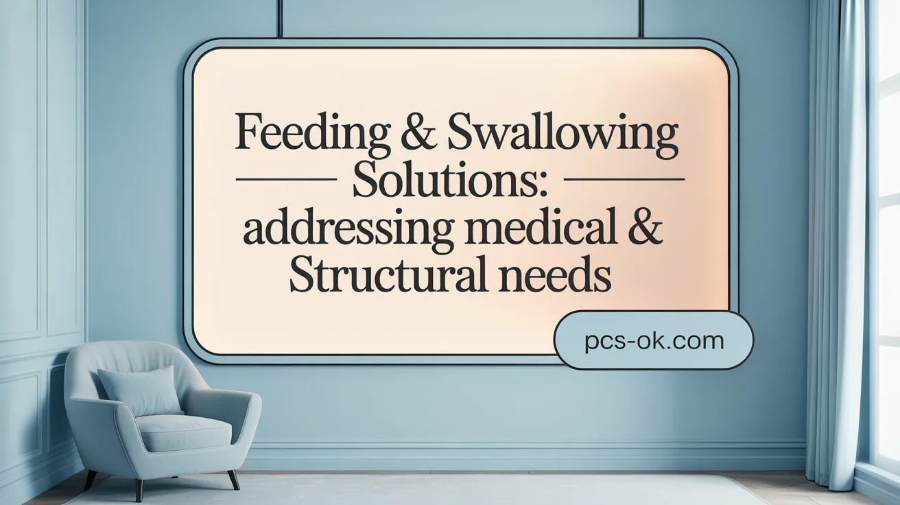 Feeding & Swallowing Solutions: Addressing Medical & Structural Needs
