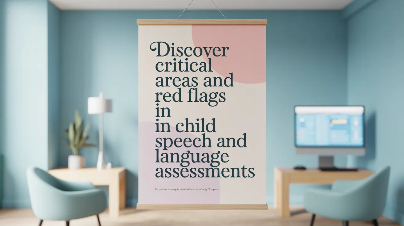 Discover Critical Areas and Red Flags in Child Speech and Language Assessments