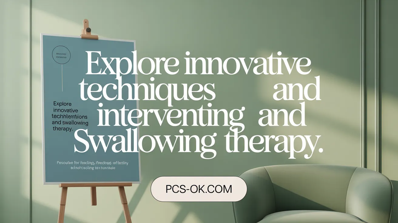 Explore Innovative Techniques and Interventions in Feeding and Swallowing Therapy.