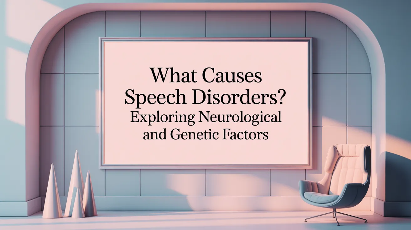 What Causes Speech Disorders? Exploring Neurological and Genetic Factors