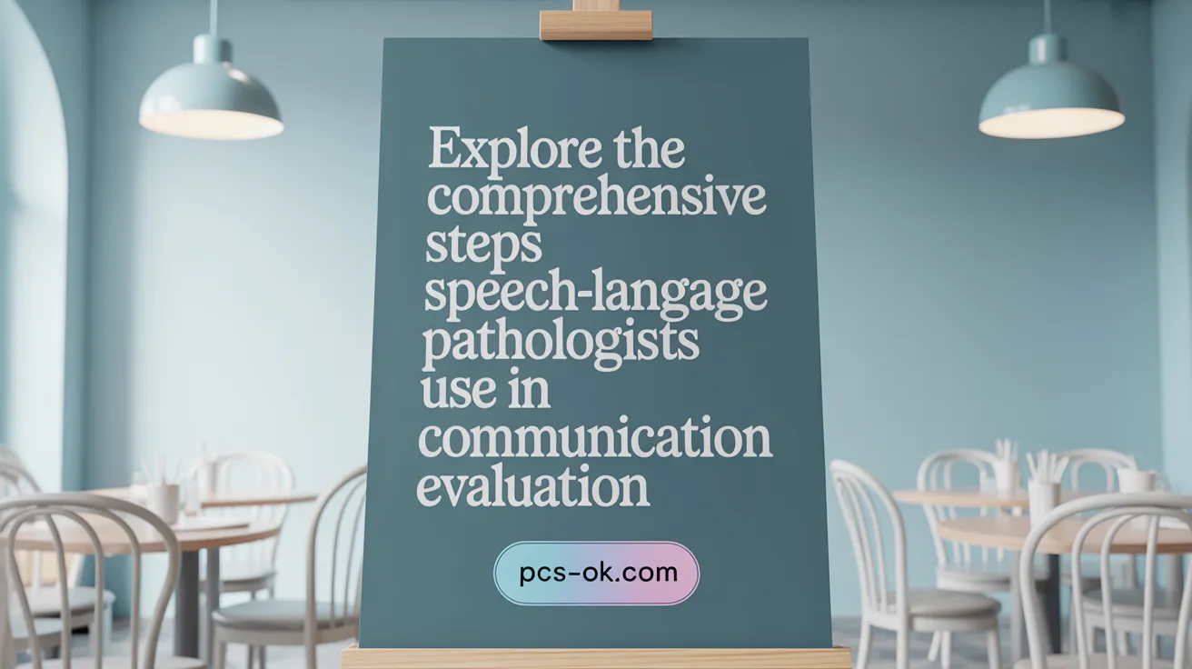 Explore the Comprehensive Steps Speech-Language Pathologists Use in Communication Evaluation