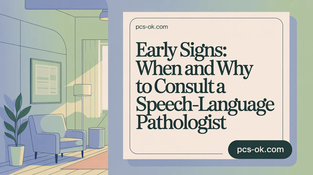 Early Signs: When and Why to Consult a Speech-Language Pathologist