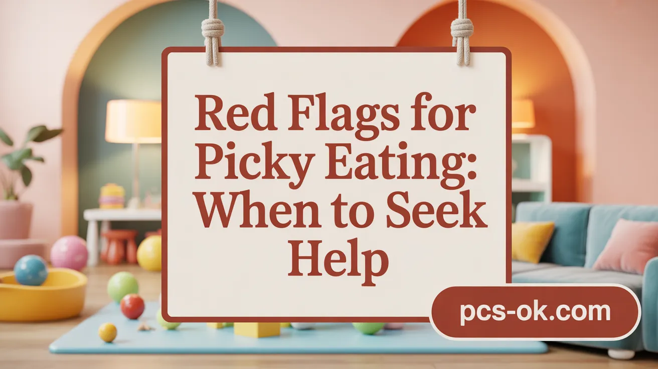 Red Flags for Picky Eating: When to Seek Help