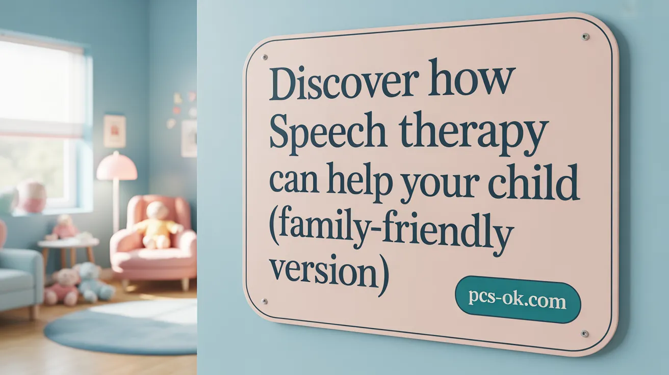 Discover How Speech Therapy Can Help Your Child