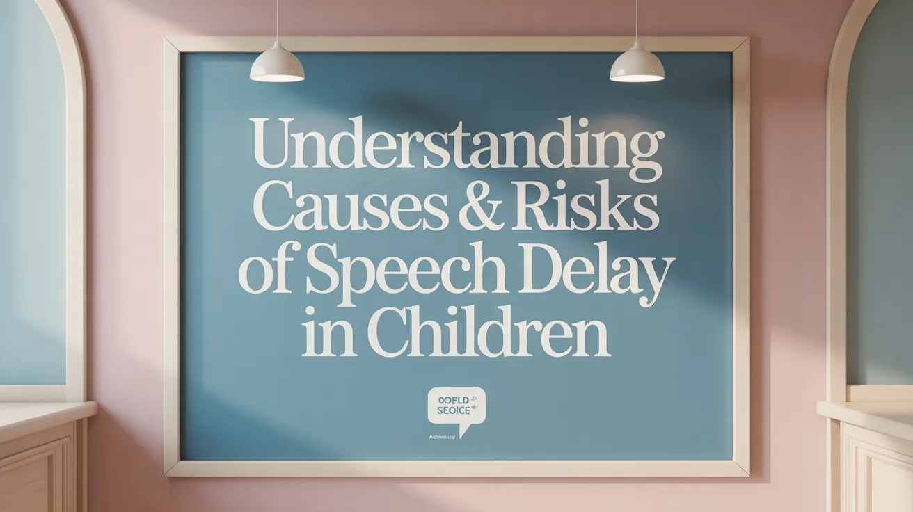 Understanding Causes & Risks of Speech Delay in Children
