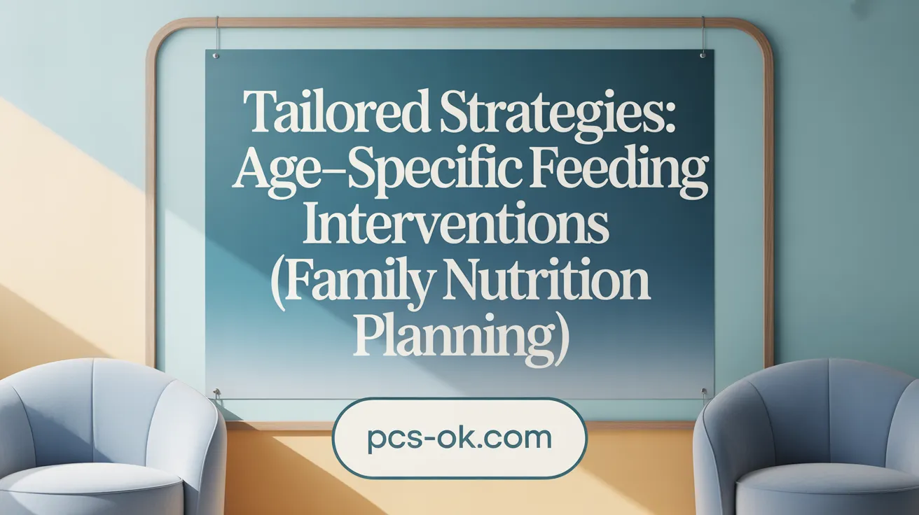 Tailored Strategies: Age-Specific Feeding Interventions