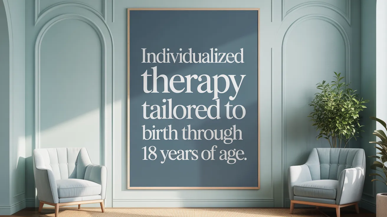 Individualized Therapy Tailored to Birth through 18 Years of Age